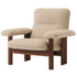 Brasilia Lounge Chair / Walnut